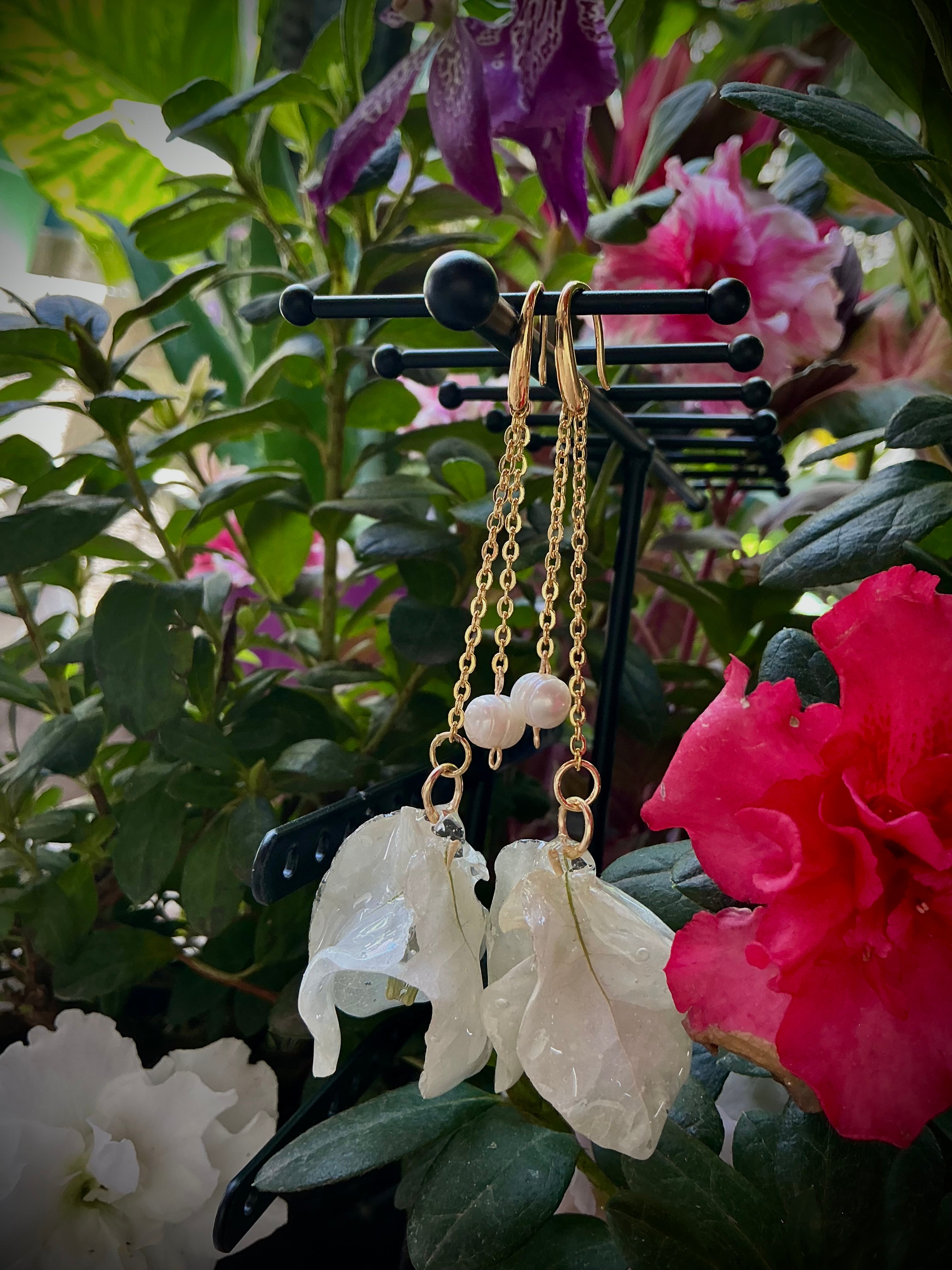 Aretes bugambilias