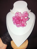 Collar flor de azalea